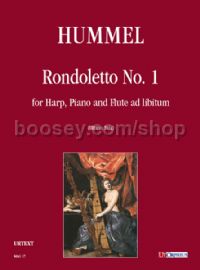 Rondoletto No. 1 for Harp, Piano & Flute ad lib. (score & parts)