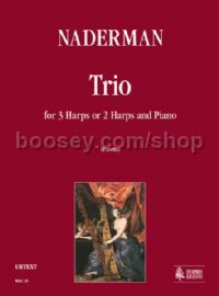 Trio for 3 Harps or 2 Harps & Piano (score & parts)
