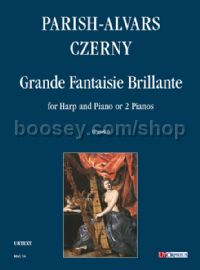 Grande Fantaisie Brillante (Milano 1838) for Harp & Piano or 2 Pianos (score & parts)