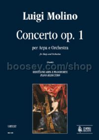 Concerto Op. 1 for Harp & Orchestra (Piano Reduction)