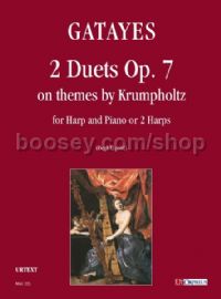 Duets (2) Op 7 On Themes By Krumpholtz (for harp duo)