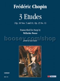 3 Etudes Op.10 No.5 and No.11 & Op.25 No.1 (Harp)