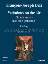 Variations on the Air Je suis encore dans mon printemps (harp)