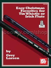 Easy Christmas Favorites for Tin Whistle (Book & Audio-Online)