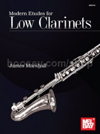 Modern Etudes for Low Clarinets