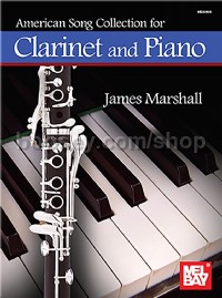 American Song Collection for Clarinet and Piano (Book & Parts)