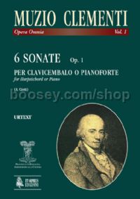 6 Sonatas Op. 1 for Harpsichord or Piano