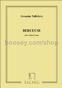 Berceuse - violin & piano