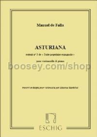 Asturiana - cello & piano