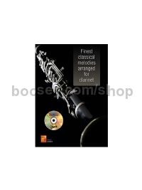 Finest Classical Melodies arranged for Clarinet (Book & CD)