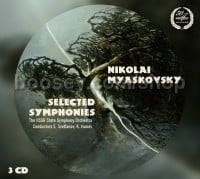 Selected Symphonies (Melodiya Audio CD x3)
