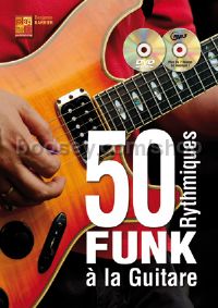 50 rythmiques funk à la guitare (+ CD + DVD)