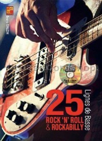 25 lignes de basse rock 'n' roll et rockabilly