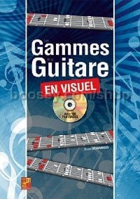 Les gammes de la guitare en visuel (Book & CD)