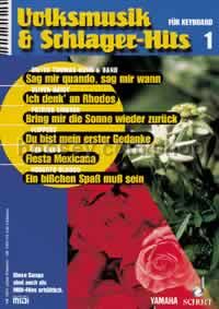 Volksmusik & Schlager-Hits 1 Band 1 - keyboard (+ SMF(MIDI)-disk)
