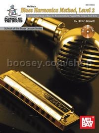 Blues Harmonica Method, Level 2 (Book/CD Set)