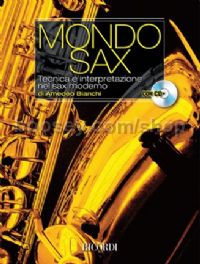 Mondo Sax (Saxophone) (Book & CD)
