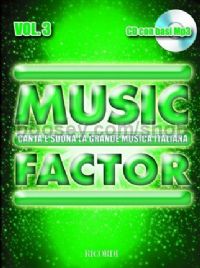 Music Factor, Vol.III (Piano, Voice & Guitar) (Book & CD)