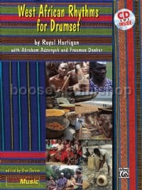 West African Rhythms For Drumset (Book & CD)
