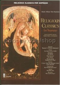 MMOCDg4040 Religious Classics For Soprano (Music Minus One with CD Play-along)