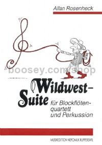 Wildwest-Suite - 4 recorders & percusssion
