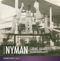 String Quartets Nos. 1-3 (Michael Nyman Records Audio CD)
