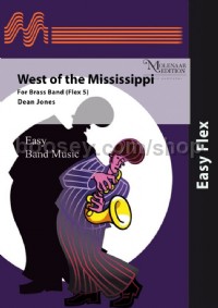 West of the Mississippi (Flexible Brass Band Parts)