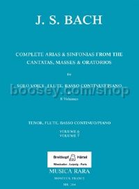 Complete Arias, Vol. 6 for tenor, flute & piano