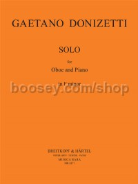 Solo For Oboe & Piano