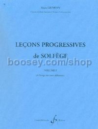30 Lecons Progressives De Solfege Volume 1