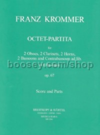 Oktett-Partita op. 67 (Score & Parts)