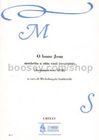 O bone Jesu. Motet for 8 Voices (SATB-SATB) (score)