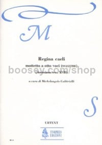 Regina Caeli. Motet for 8 Voices (SATB-SATB) (score)