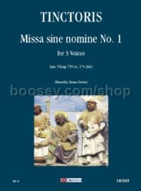 Missa sine nomine No. 1 (ms. VEcap 755 cc. 17v-26r) for 3 Voices