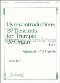 Hymn Introductions &Desc for Trumpet & Organ-Set 4