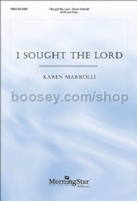 I Sought The Lord (SATB)