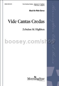 Vide Cantas Credas (TTBB divisi a cappella)