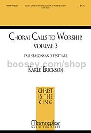 Choral Calls to Worship, Volume 3