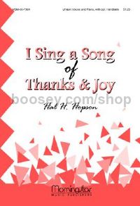 I Sing a Song of Thanks and Joy