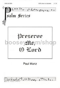 Preserve Me, O Lord