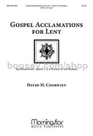 Gospel Acclamations for Lent