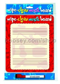 Wipe Clean Music Board (Portrait Edition)