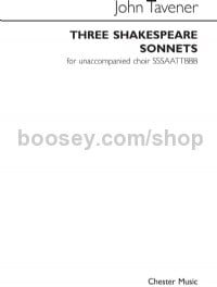 Three Shakespeare Sonnets (Vocal Score)
