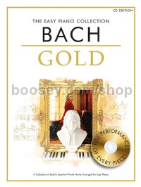 The Easy Piano Collection: Bach Gold (Score & CD)