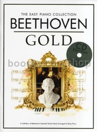 The Easy Piano Collection: Beethoven Gold (Score & CD)