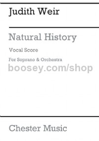 Natural History (Vocal Score)