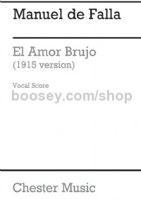 El Amor Brujo (Vocal Score)
