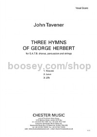Three Hymns of George Herbert (Vocal Score)