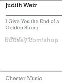 I Give You the End of a Golden String (Study Score)