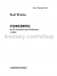 Concerto for Bb Clarinet & Orchestra (Clarinet Part)